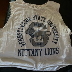 PENN STATE NITTANY LIONS TANK 100% COTTON SMALL